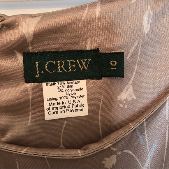 J crew silk blend dress - Picture 4 of 5